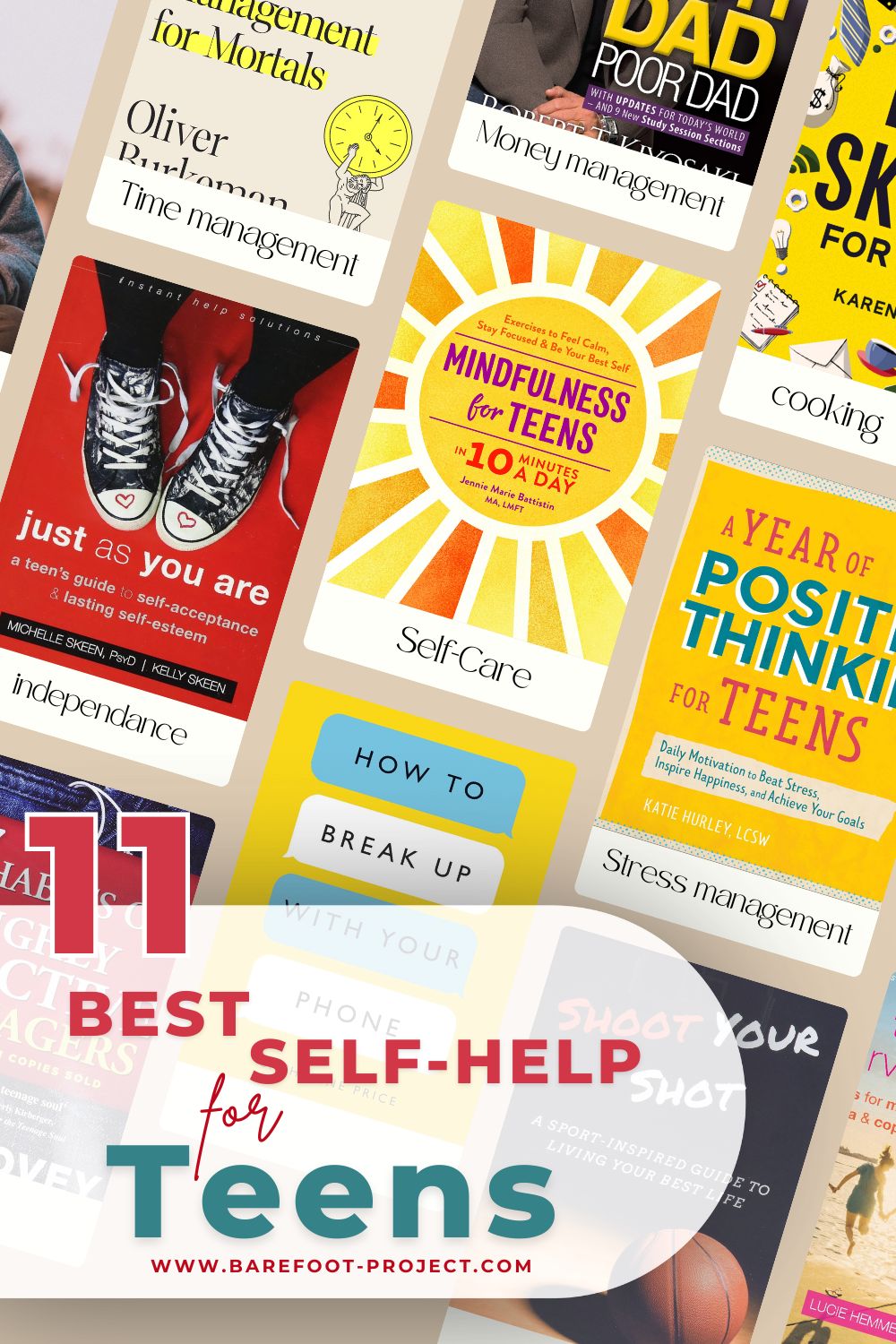 The 11 Best Self-Help Books for Teens | Barefoot Project