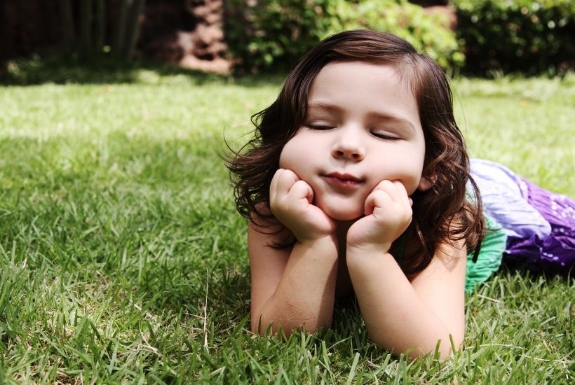 Child self-talk in nature