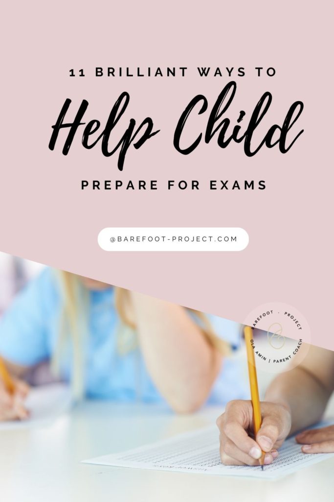 pinterest pin on how o to help your child prepare for exams