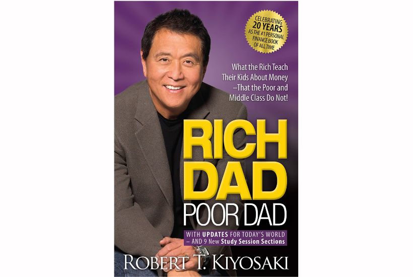 Poor dad rich dad book cover